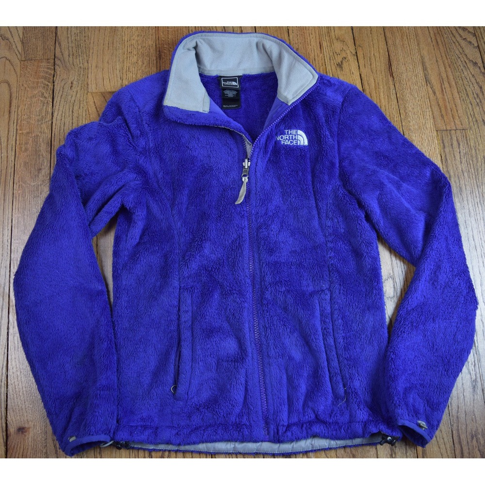 The North Face TNF Osito Fleece Full Zip Purple Jacket Women's Size XS